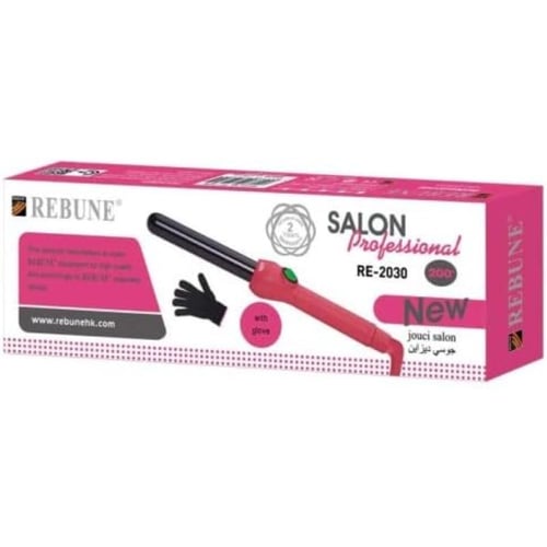 ريبون مكواة تمليس الشعر - 50 واط - مقاس 19 مم - أح...