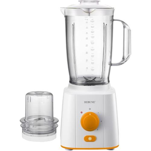 ريبون خلاط ومطحنة توابل - 650 واط - 2 ليتر - أبيض...