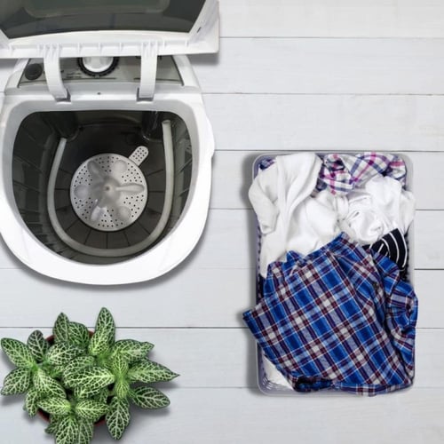 كليكون غسالة اوتوماتيك - 2.5 كغ - تحميل علوي - أبي...