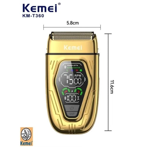 كيمي ماكينة إزالة شعر الوجه للرجال القابلة للشحن -...