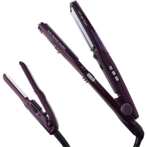 بيبي ليس مكواة تمليس الشعر بالبخار آي برو 230 مع م...