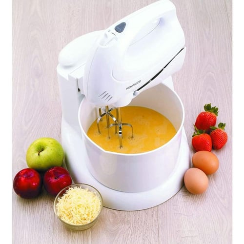 كينوود خلاط كهربائي مع وعاء دوار وعجانة ومضرب - 6...