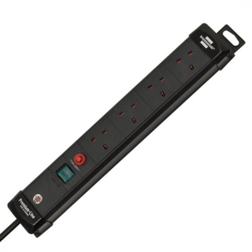 برينينستول توصيلة كهربائية ألماني - 4 منافذ - 5 مت...