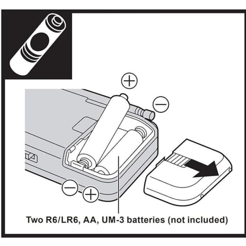 باناسونيك راديو المحمول للجيب - فضي - RF-P50