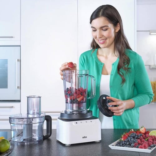 براون محضر طعام - 800 واط - مع خلاط 1.2 لتر وعاء ت...