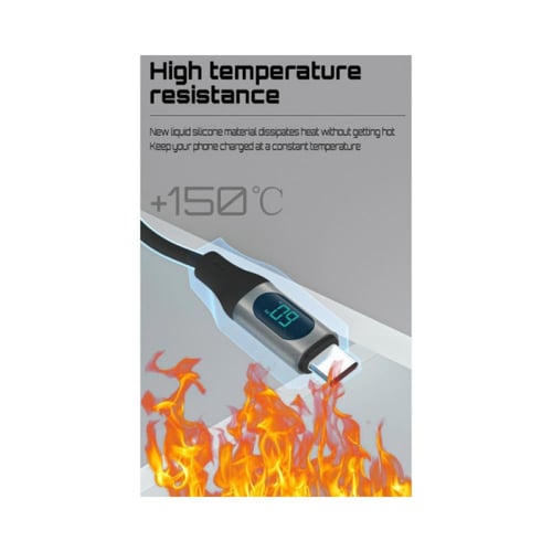 موج ماكس كابل ربل - 1 متر - تايب سي الى تايب سي -...