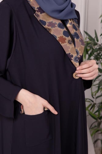 عباية بليزر كحلي