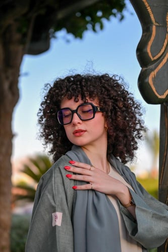 عباية صيفية - لنن زيتي