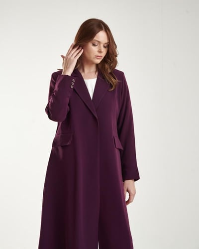 بليزر بنفسجي غامق