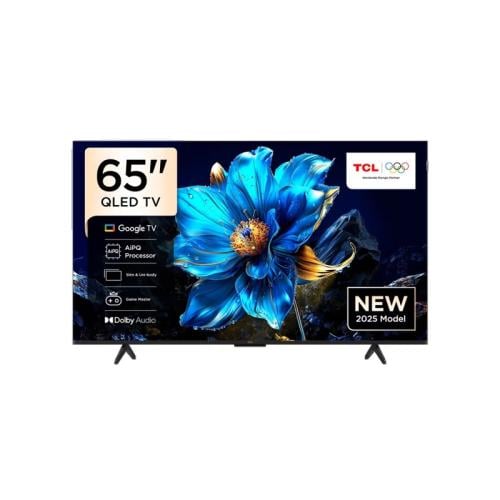 شاشة TCL تي سي ال 65 بوصة كيوليد (4k-UHD)، سمارت ج...
