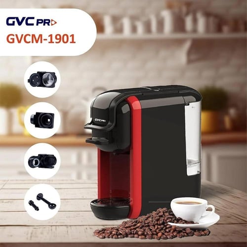 صانعة قهوه ( GVC PRO) 1450 واط اسود احمر