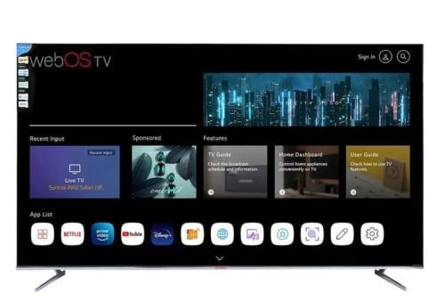 شاشة QLD كيو ال دي تي 70 بوصة سمارت فوركي 4K نظام...