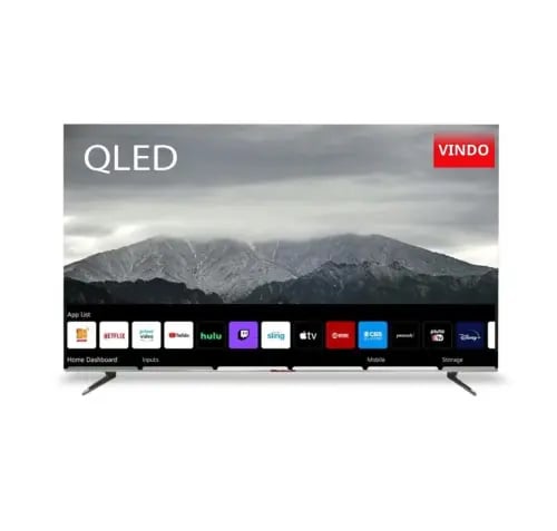 شاشة فيندو مقاس 85 بوصة نظام ويب - دقة عالية QLED...