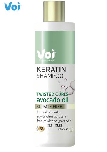 Voi - Keratin Shampoo - Avocado Oil (Sulfate Free)...