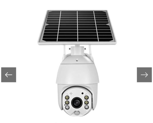 كاميرا مراقبة بالطاقة الشمسية بجودة تصوير HD - متح...