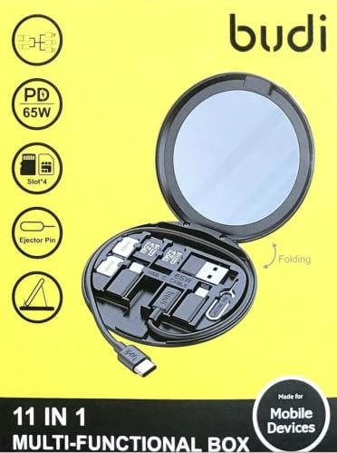 حافظة 11 في 1 لكابل الهاتف للسفر من بودي