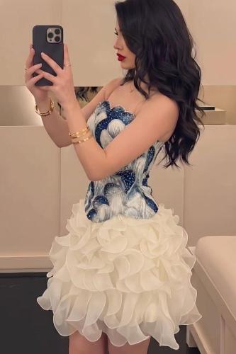 فستان سهره ميد كلفه خرز