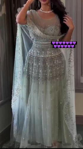 فستان اخت المعرس انيق