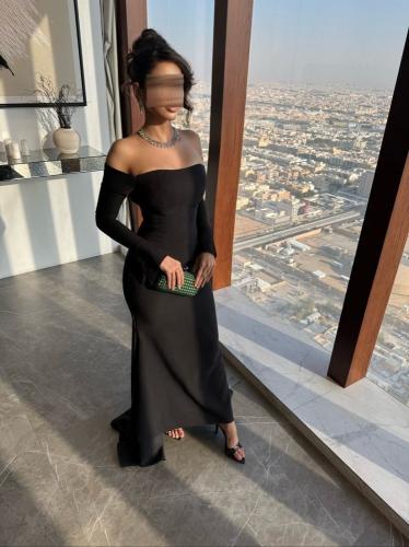 فستان سهره اسود فخم