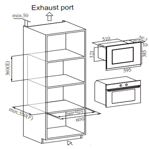ميكرويف بلت ان بومبي 30 لتر PMIC30