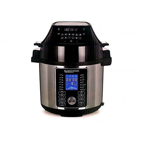 قدر ضغط كهربائي مع قلاية هوائية بنش مارك 6 لتر EPA...