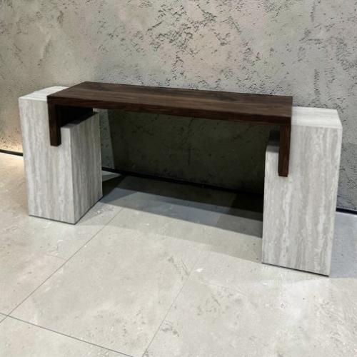 طاولة مدخل كونسول بتصميم عصري مقاس 175x40x80