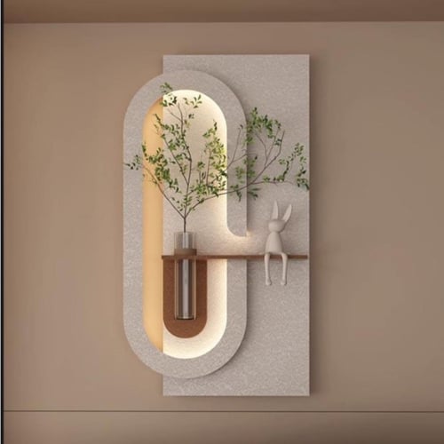 لوحات ديكورات جدارية مع الإضاءة مقاس 120x60