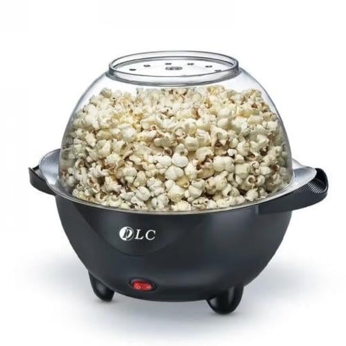 آلة صنع الفشار الكهربائية LC بغطاء شفاف وسعة كبيرة