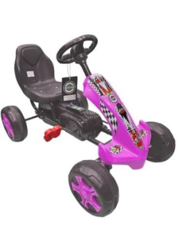 دراجة أطفال ثلاثية بعجلات عريضة ومقود تحكم – لون ب...