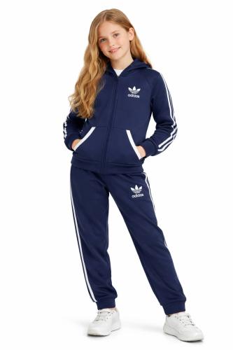 بدلة رياضية بناتي adidas كحلي بتصميم عملي أنيق للر...