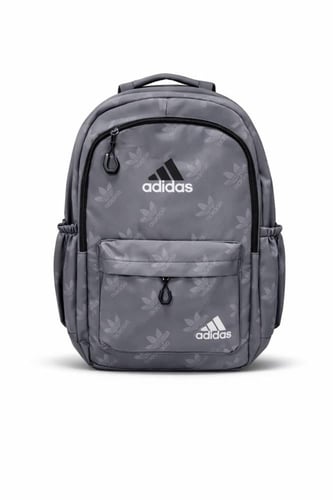 شنط ظهر Adidas سوداء بنقشة أنيقة بتصميم عملي للاست...