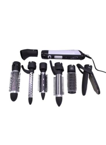 استشوار 7 في 1 لتصفيف الشعر مع عدة ملحقات – تجفيف...