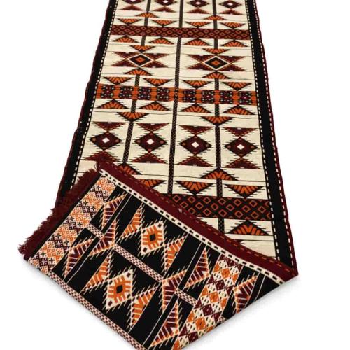 مدّة سوري تراثية بنقوش هندسية مقاس 1×3 – لمسة دفء...