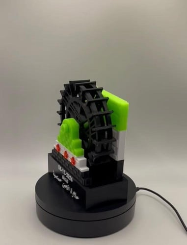 مجسم ناعورة حماة مع امكانية كتابة نص مخصص على القا...