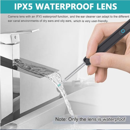 جهاز تنظيف الأذن قابل لاعادة الشحن مزود بكاميرا يم...
