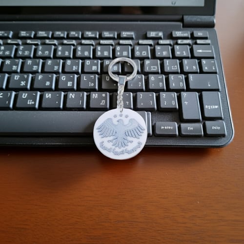 ميدالية مفاتيح شعار سوريا بتقنية NFC