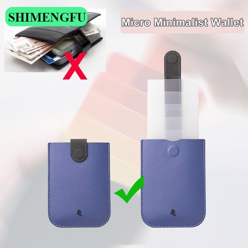 محفظة مغناطيس قماش مايكروفايبر للبطاقات والنقود