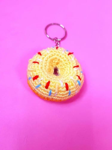 ميدالية دونات كروشيه