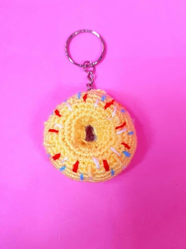 ميدالية دونات كروشيه