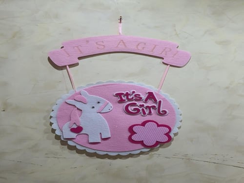 تعليقة بيبي زينة لاستقبال المواليد