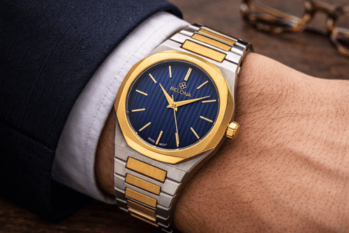 ساعة رجالية بيلونا BW12007-01