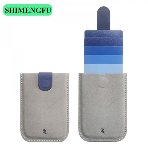 محفظة مغناطيس قماش مايكروفايبر للبطاقات والنقود