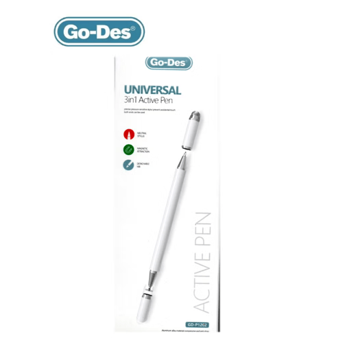 قلم لمس 3ب1 للكمبيوتر والجوال وشاشة الكمبيوتر