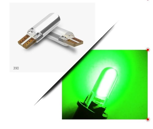 زوج لمبات T10-LED مقاومة للماء للسقف والتابلو والل...