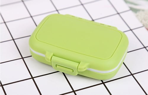 حافظة ادوية ثلاث اقسام حجم صغير