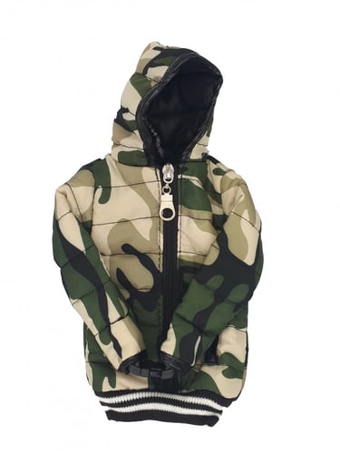 محفظة على شكل سترة عسكرية جيشية