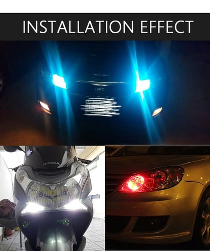 زوج لمبات T10-LED مقاومة للماء للسقف والتابلو والل...