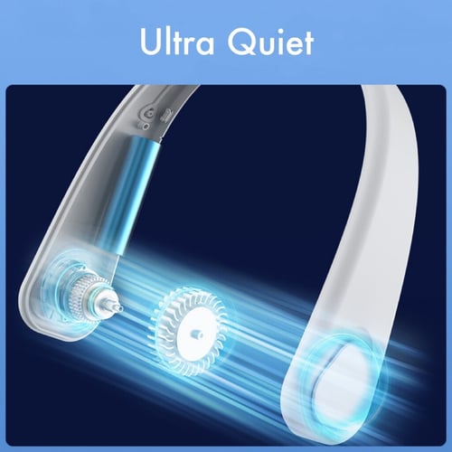 مروحة لاسلكية محمولة قابلة للارتداء واعادة الشحن م...