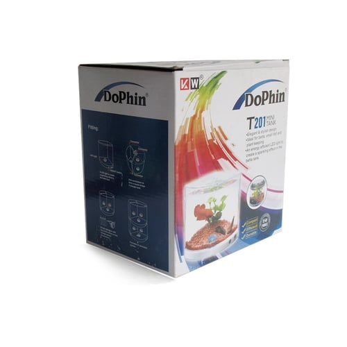 حوض السمك العجيب حجم صغير دوفين تي201