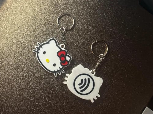 ميدالية مفاتيح هالوكاتي مع خاصية NFC